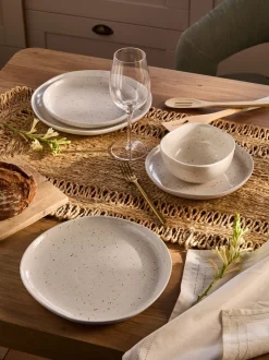 Eetservies En Pastaschalen|Next 12 -delig Amira gespikkeld dinerservies