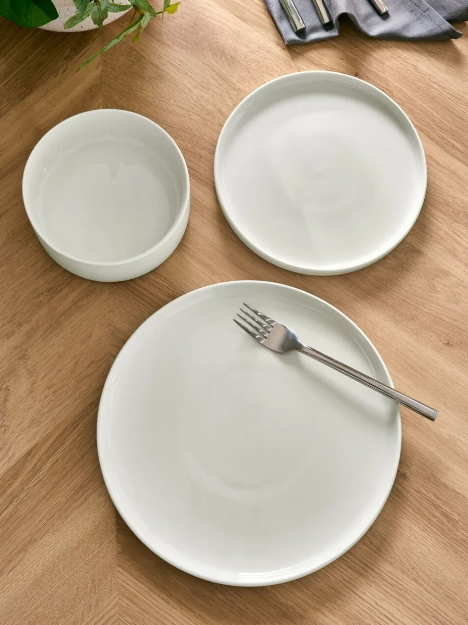 Tafelgerei|Eetservies En Pastaschalen|Next 12 -delige Flynn-dinerset