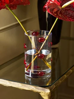Vazen*Next 3 Dimensional Lips Glass Vase