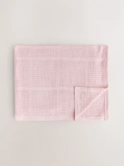 Babyartikelen En Slaapzakken |Kinderbeddengoed*Next 2 Pack 100% Cotton Baby Cellular Blanket Roze