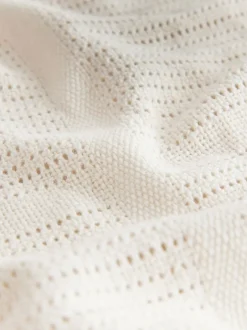 Babyartikelen En Slaapzakken |Kinderbeddengoed*Next 2 Pack 100% Cotton Baby Cellular Blanket Natuurlijk
