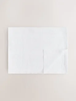 Kussentjes En Plaids|Kussentjes En Plaids|Next 2 Pack 100% Cotton Baby Cellular Blanket Wit