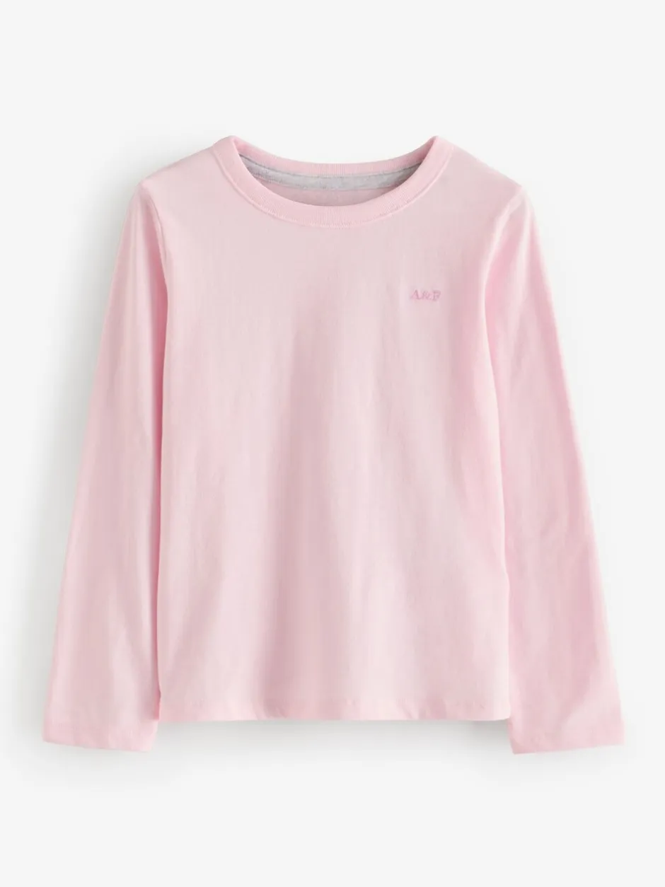 T-Shirts|Abercrombie & Fitch 3 Pack Long Sleeve T-Shirts