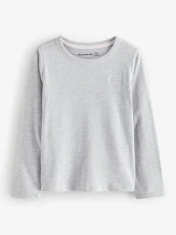 T-Shirts|Abercrombie & Fitch 3 Pack Long Sleeve T-Shirts