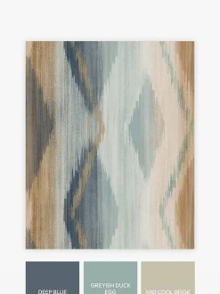 Behang|Next Abstract Ikat 10M Wallpaper Oranje