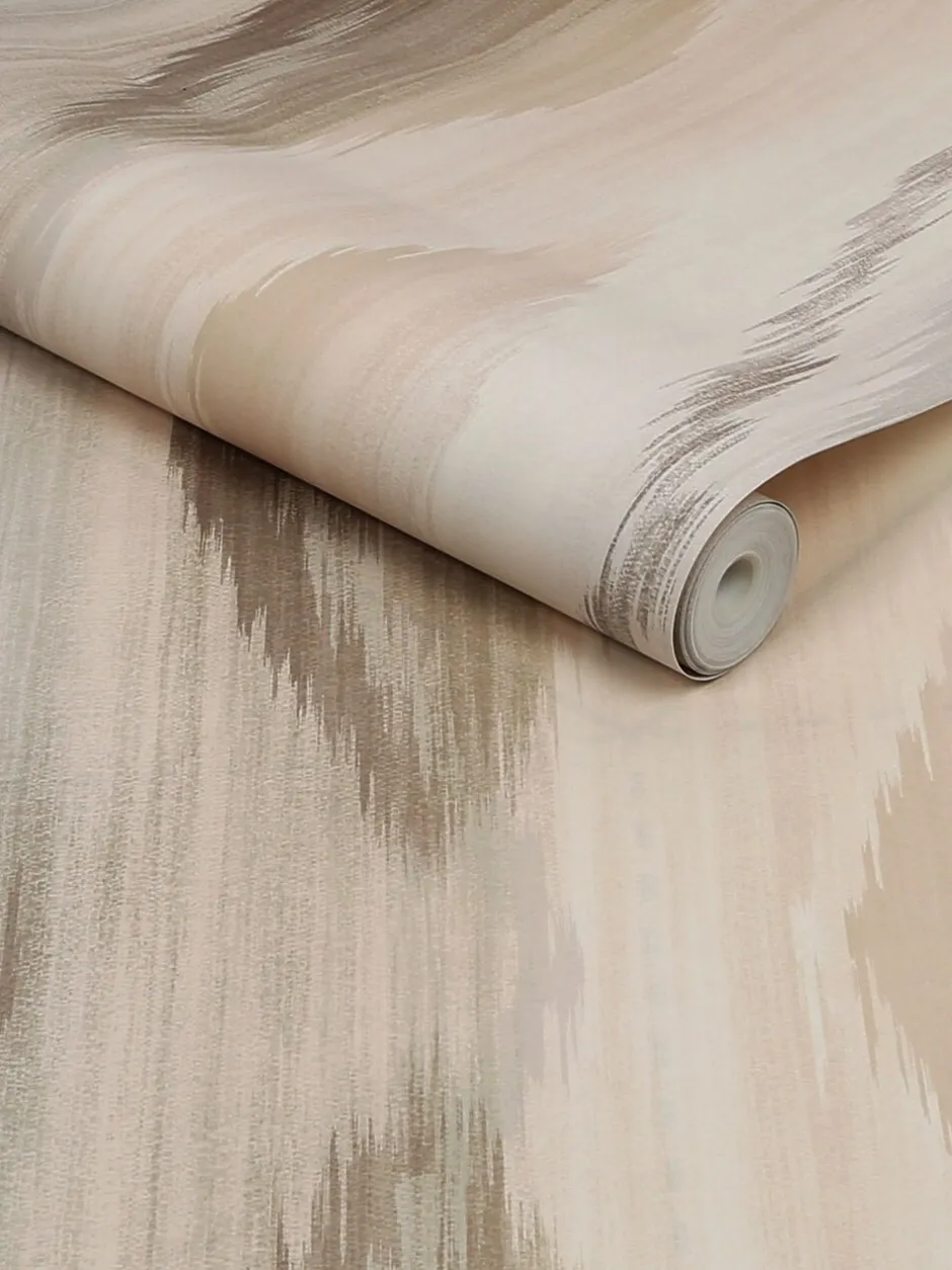 Behang|Next Abstract Ikat 10M Wallpaper Neutraal