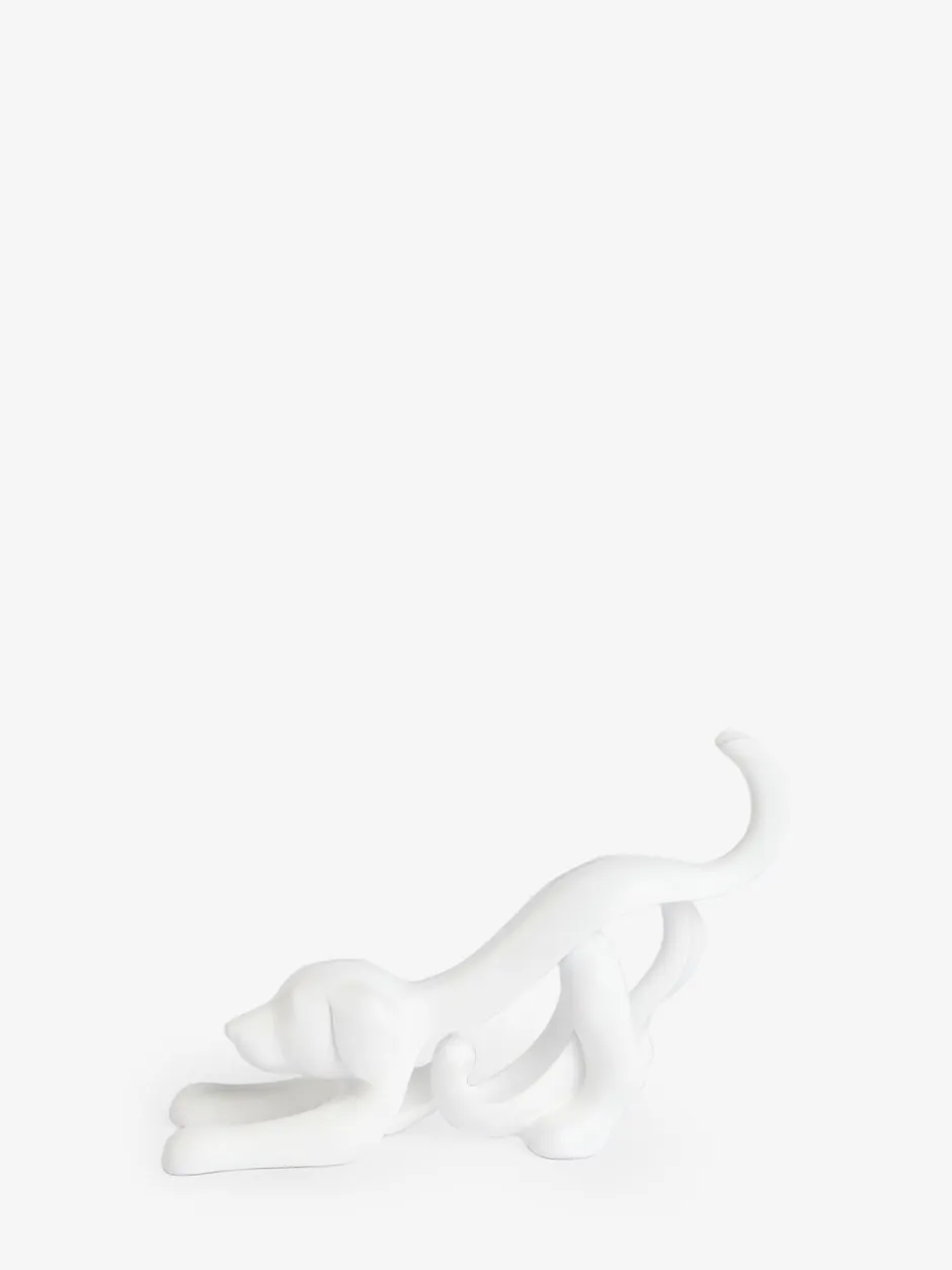 Decoraties*Next Abstract Ribbon Dog Ornament