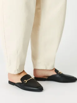 Lage Schoenen*Accessorize - Loafers met metalen staafje zonder achterkant