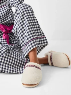 Pantoffels*Accessorize Borg Mule Slippers