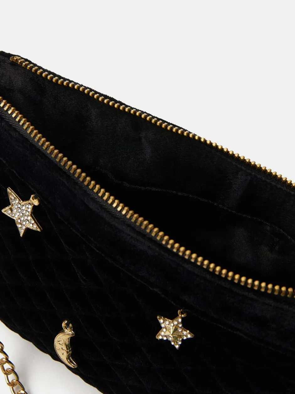 Tassen En Portemonnees*Accessorize Celestial Charm fluwelen tas