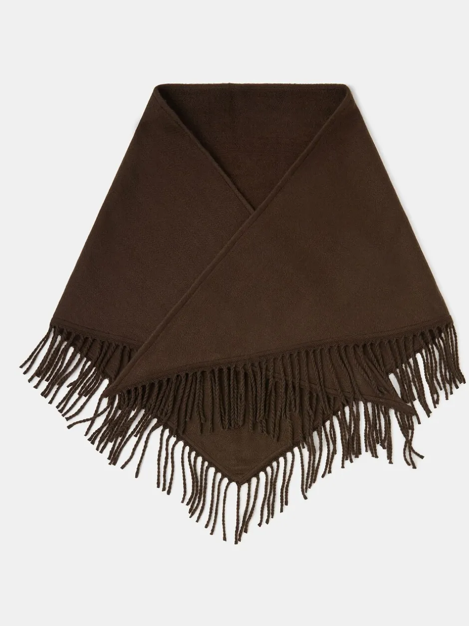 Mutsen, Handschoenen En Sjaals*Accessorize Large Tassel Knit Triangle Scarf