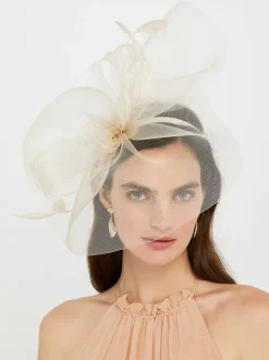 Haaraccessoires|Accessorize Rhea Oversized Fascinator hoofdband met strik