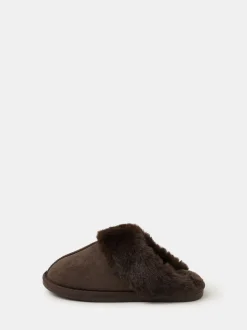 Pantoffels*Accessorize Suedette Mule Slippers
