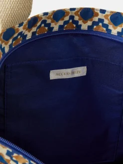 Tassen En Portemonnees|Accessorize Tile Print Beach Tote Bag