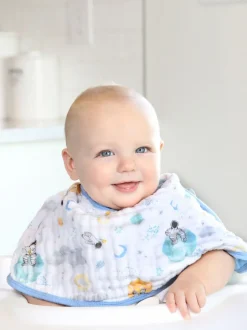 Slabbetjes|Aden + Anais ™ - Katoenen Essentials Space Explorers babyslabbetjes van mousseline met 100% katoen