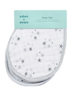 Slabbetjes*Aden + Anais Burpy mousseline Twinkle 100% katoenen slabbetjes 2 stuks