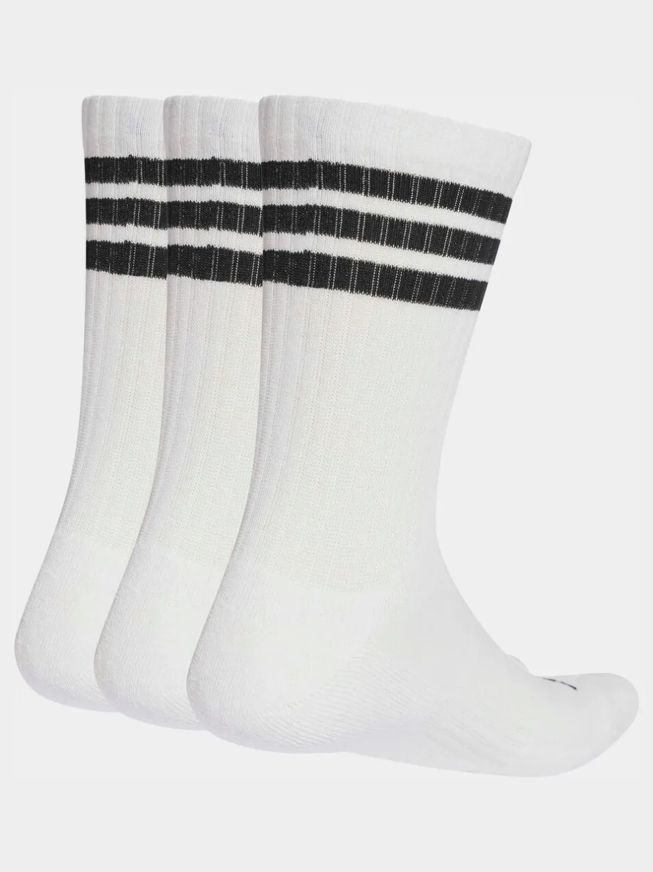 Sokken|Sokken|adidas 3 -Stripe Essentials Crew Socks 3 Pack