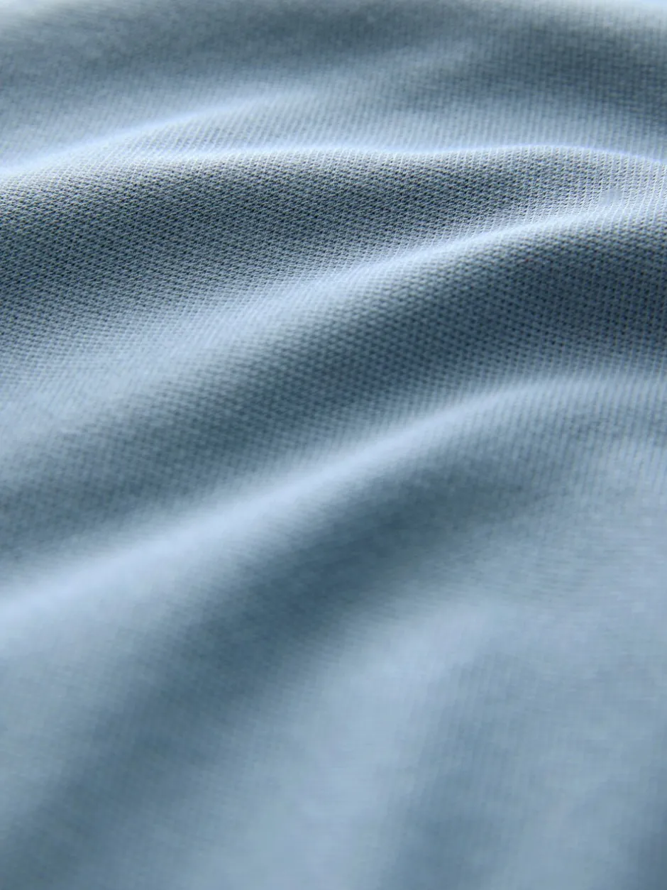 Poloshirts*Next Airforce blauw - Normale Pasvorm - Piqué poloshirt met korte mouwen