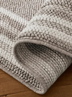 Vloerkleden En Lopers|Vloerkleden En Lopers|Next Albie Bobble Border Runner