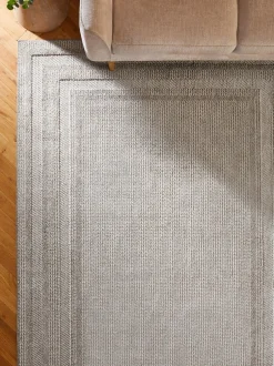 Vloerkleden En Lopers|Vloerkleden En Lopers*Next Albie Bobble Border Tapijt Natuurlijk