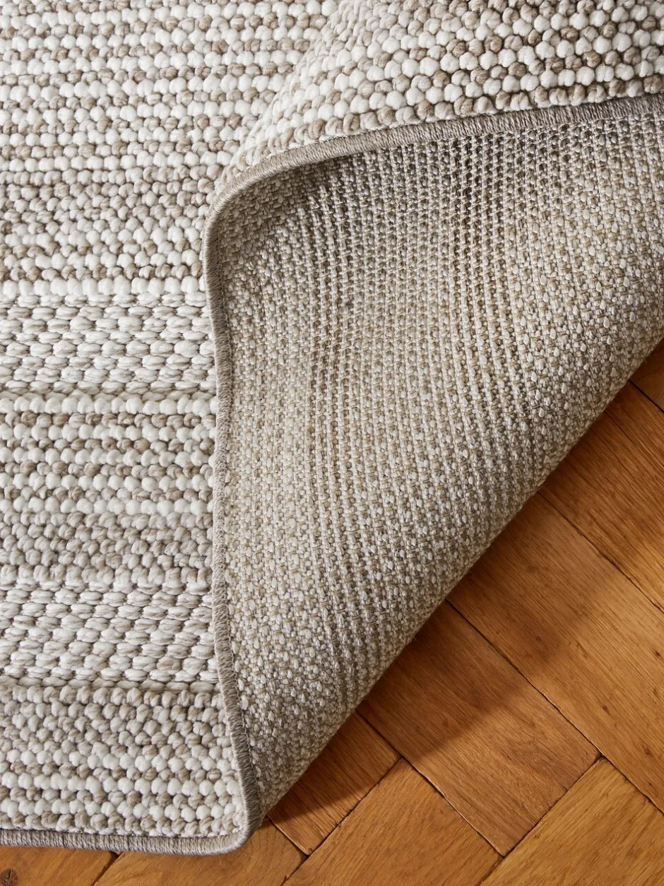 Vloerkleden En Lopers|Vloerkleden En Lopers*Next Albie Bobble Border Tapijt Natuurlijk