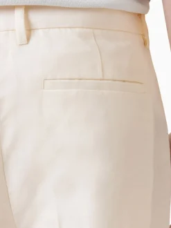 Formele Broek|All Saints AllSaints Slim Cross Tallis Linen Blend Trousers