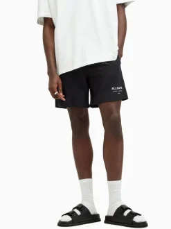 Badkleding*All Saints AllSaints zwarte Underground zwemshort