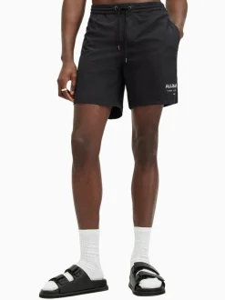 Badkleding*All Saints AllSaints zwarte Underground zwemshort
