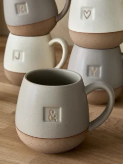 Mokken En Koppen|Next Alphabet mok met gespikkelde glazuur
