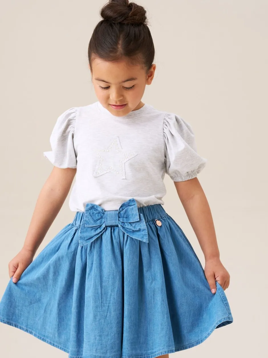 Shorts En Rokken*Angel & Rocket Annie Denim Skirt