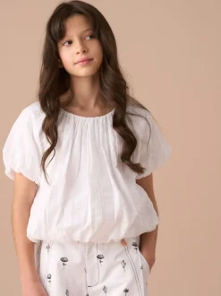 Overhemden En Blouses|Angel & Rocket Bubble Hem Top met bubbels