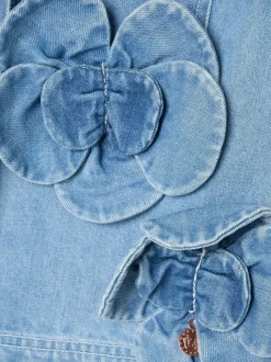 Overhemden En Blouses|Angel & Rocket Eden 3D Flower Denim Shirt