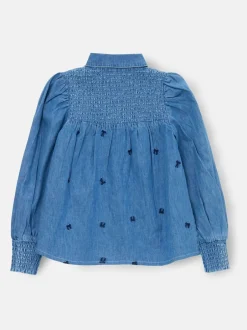 Overhemden En Blouses*Angel & Rocket Myla Embroidered Denim Shirt