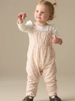 Jumpsuits En Playsuits|Angel & Rocket Nellie Animal Print Cord Dungaree & Bodysuit