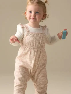 Jumpsuits En Playsuits|Angel & Rocket Nellie Animal Print Cord Dungaree & Bodysuit