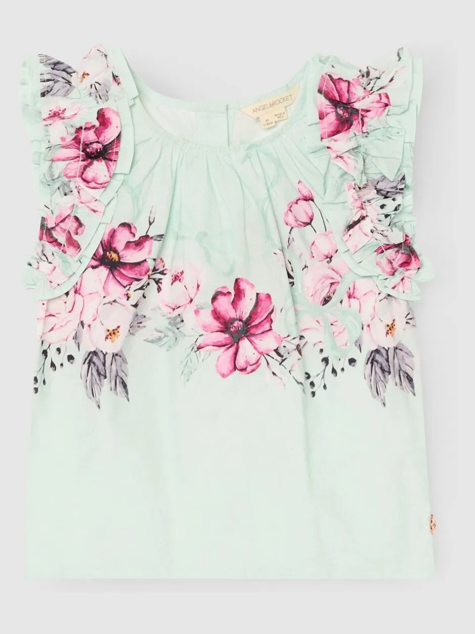 Overhemden En Blouses|Angel & Rocket Nina Ruffle Shell Blouse