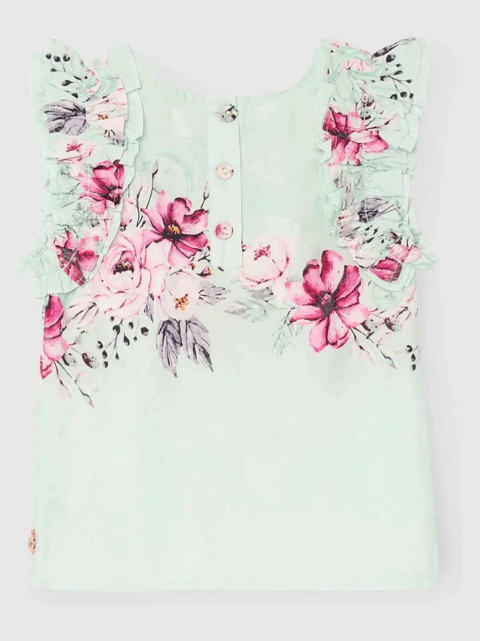 Overhemden En Blouses|Angel & Rocket Nina Ruffle Shell Blouse