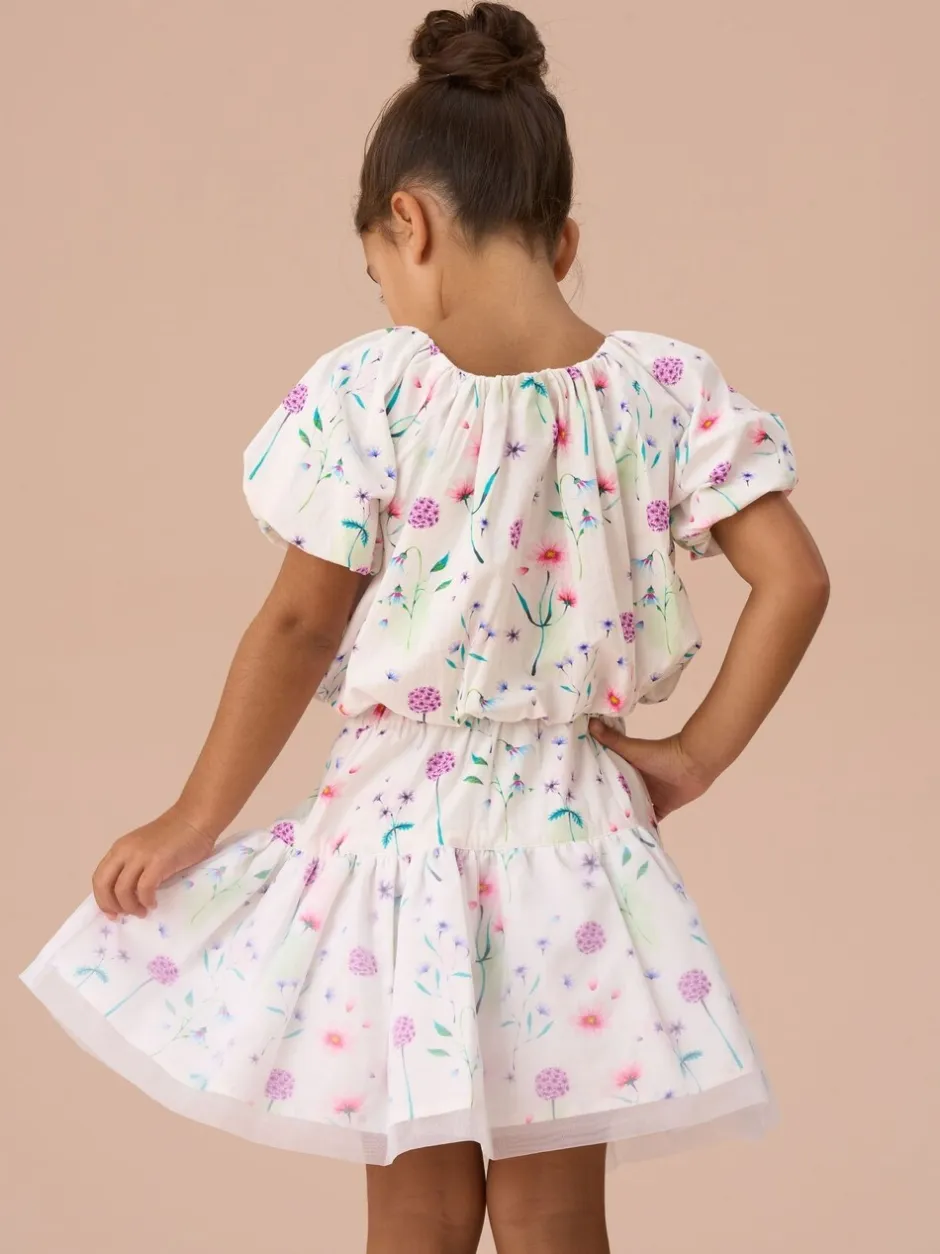 Overhemden En Blouses*Angel & Rocket Perla Puff Ball 100% katoenen blouse