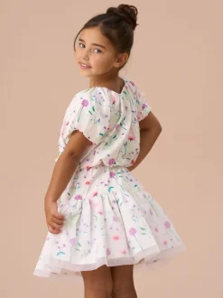 Overhemden En Blouses*Angel & Rocket Perla Puff Ball 100% katoenen blouse