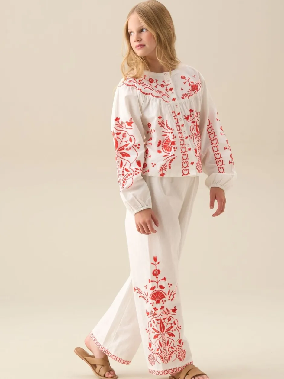 Overhemden En Blouses|Angel & Rocket Pippa Embroidered Blouse