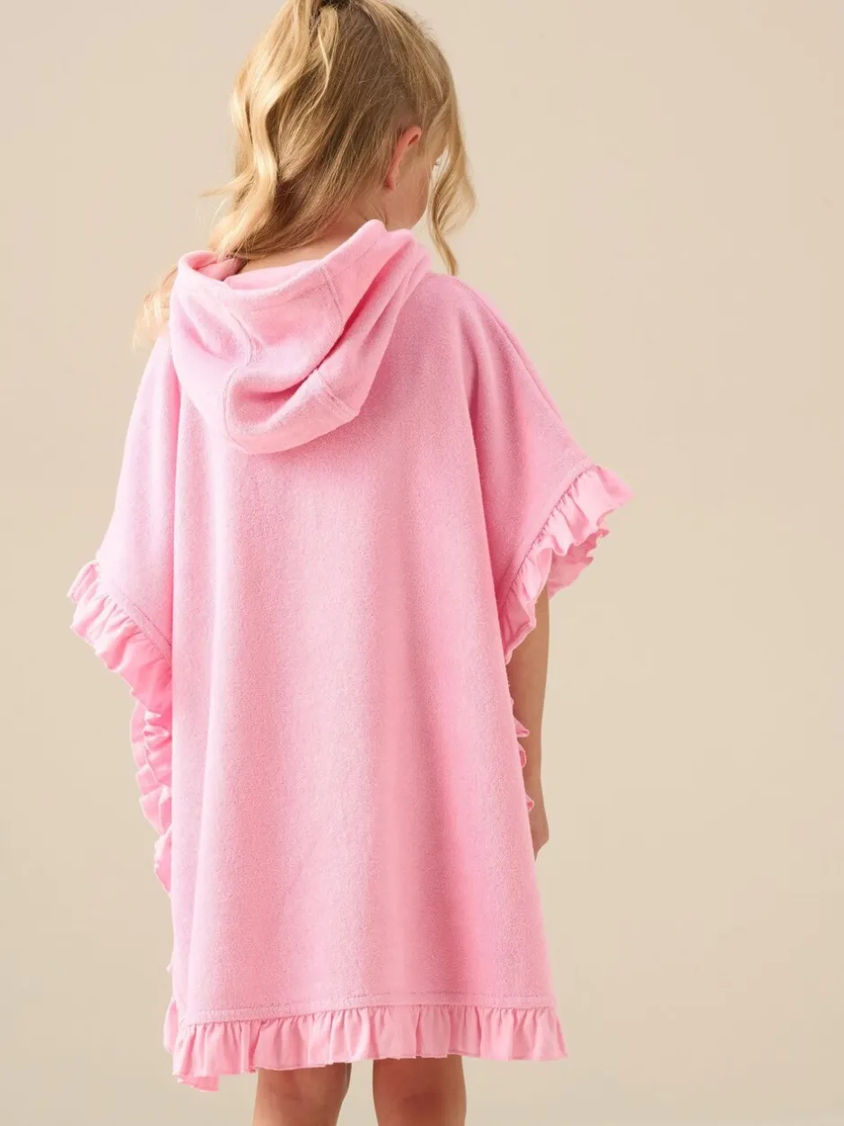 Badkleding*Angel & Rocket Shelley Embroidered Towelling Poncho
