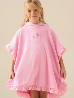 Badkleding*Angel & Rocket Shelley Embroidered Towelling Poncho