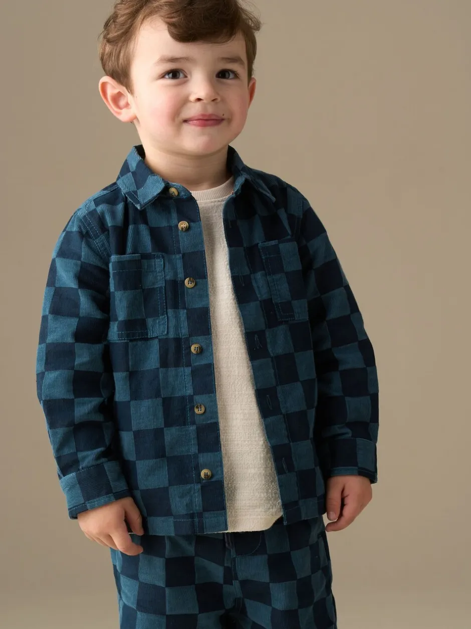 Shirts|Angel & Rocket Tommy Cord Check Shirt