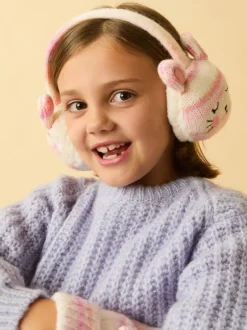 Mutsjes En Antikrabwantjes|Mutsen, Handschoenen En Sjaals|Angels By Accessorize Meisjes Bunny Gebreide Oorkappen