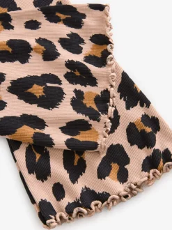 Broeken En Leggings*Next Animal - Geribde uitlopende legging (3-16 jr)