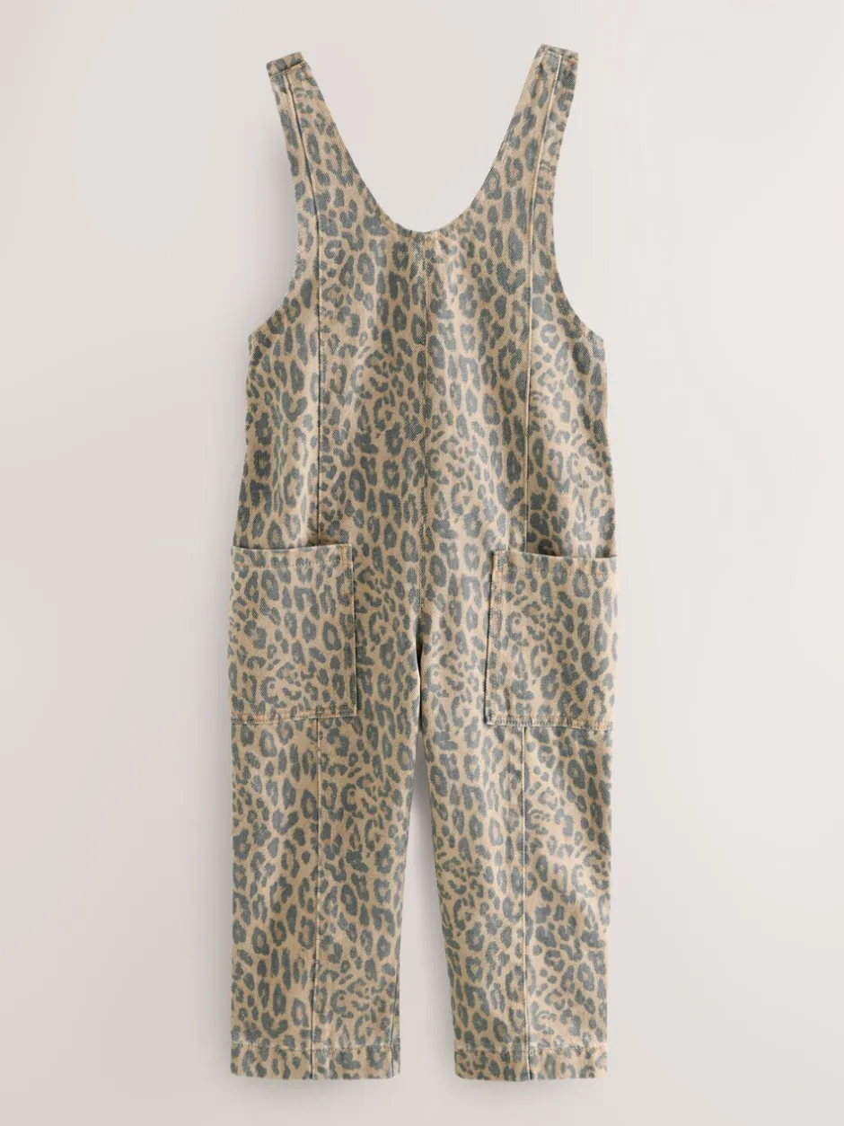 Tuinbroeken|Jumpsuits En Playsuits|Next - Ruimvallende bretelbroeken (3-16jaar) Animal
