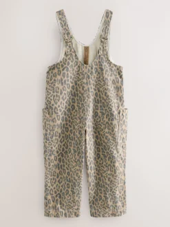 Tuinbroeken|Jumpsuits En Playsuits|Next - Ruimvallende bretelbroeken (3-16jaar) Animal