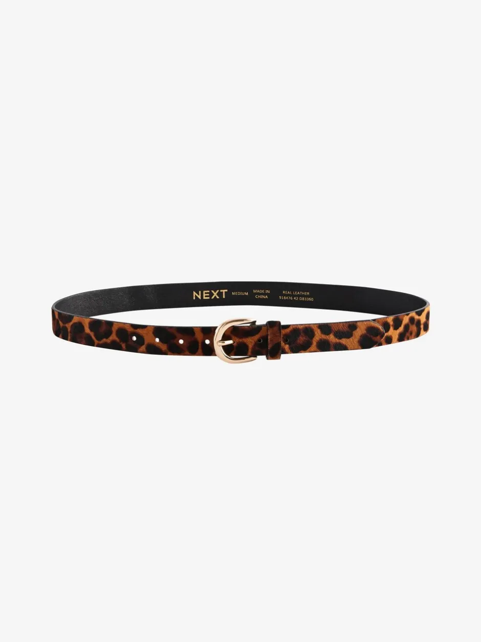 Ceintuurs*Next Animal - Standaard leren riem