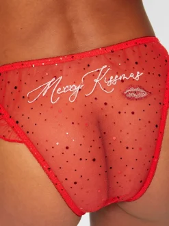 Onderbroeken|Ann Summers Merry Kissmas Knickers