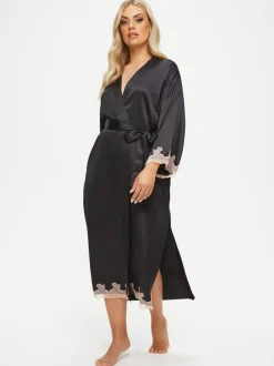 Badjassen*Ann Summers Sorella lange satijnen badjas